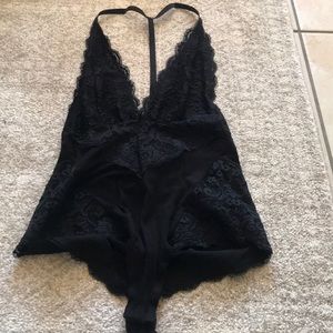 F21 lace bodysuit